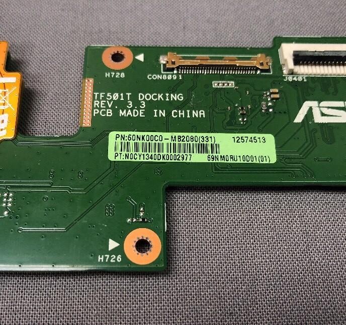 ASUS Transformer Pad Tablet SD HDMI Audio Digitizer Board 60NK00C0-MB2080