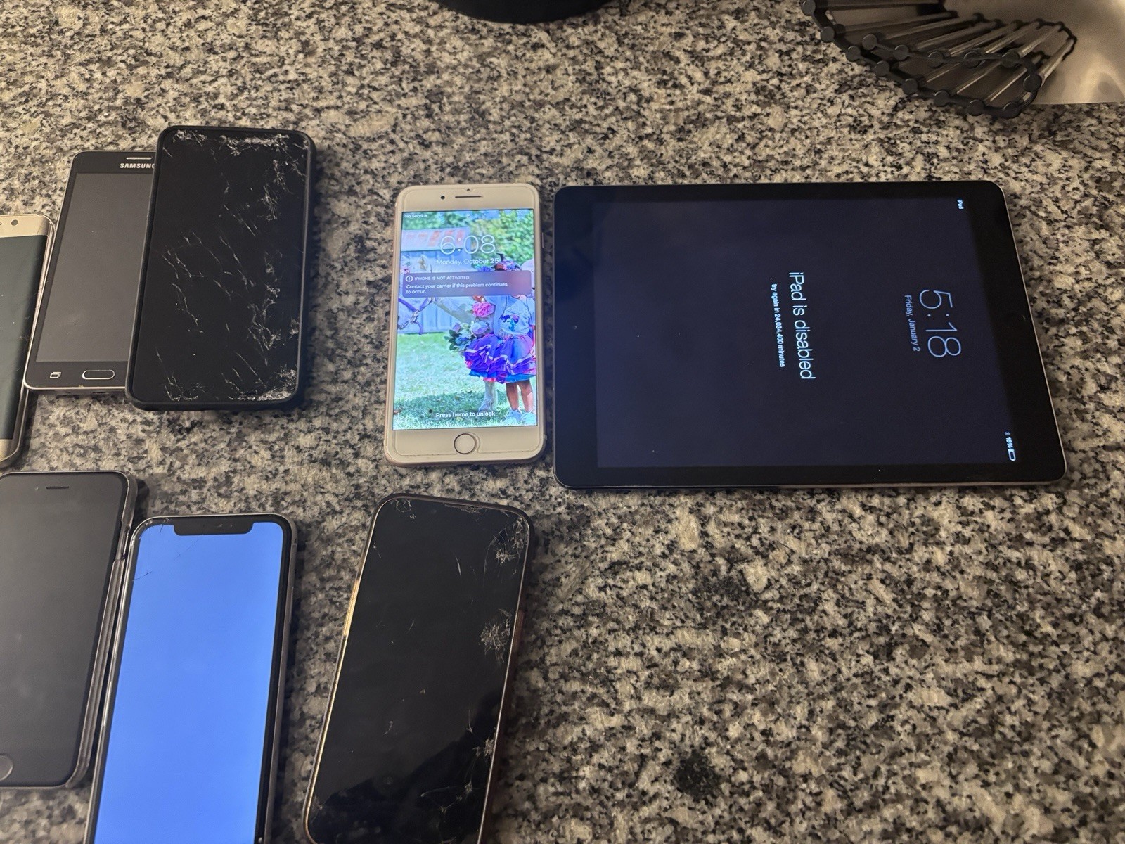 Mixed Lot of Random Electronics Used Parts or Repair Only