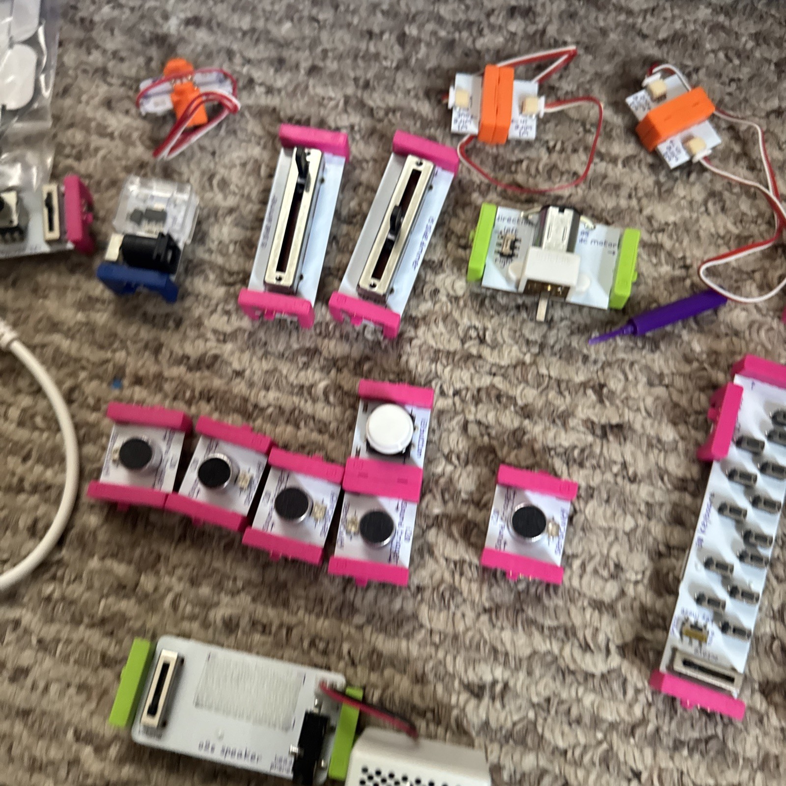 Lot Of Littlebits Music Inventor Parts Assortment Radio Shack