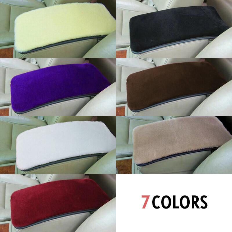 Hot Car Armrest Cushion Cover Warm Mat Center Console Box Pad Protector