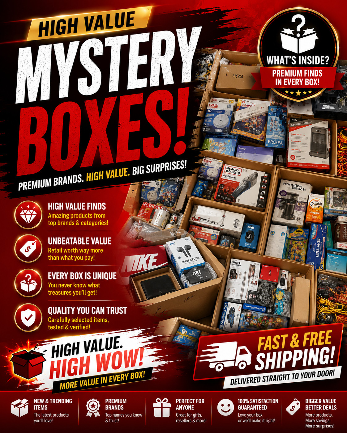 Premium Liquidation Mystery Box – Random Mixed Merchandise Lot