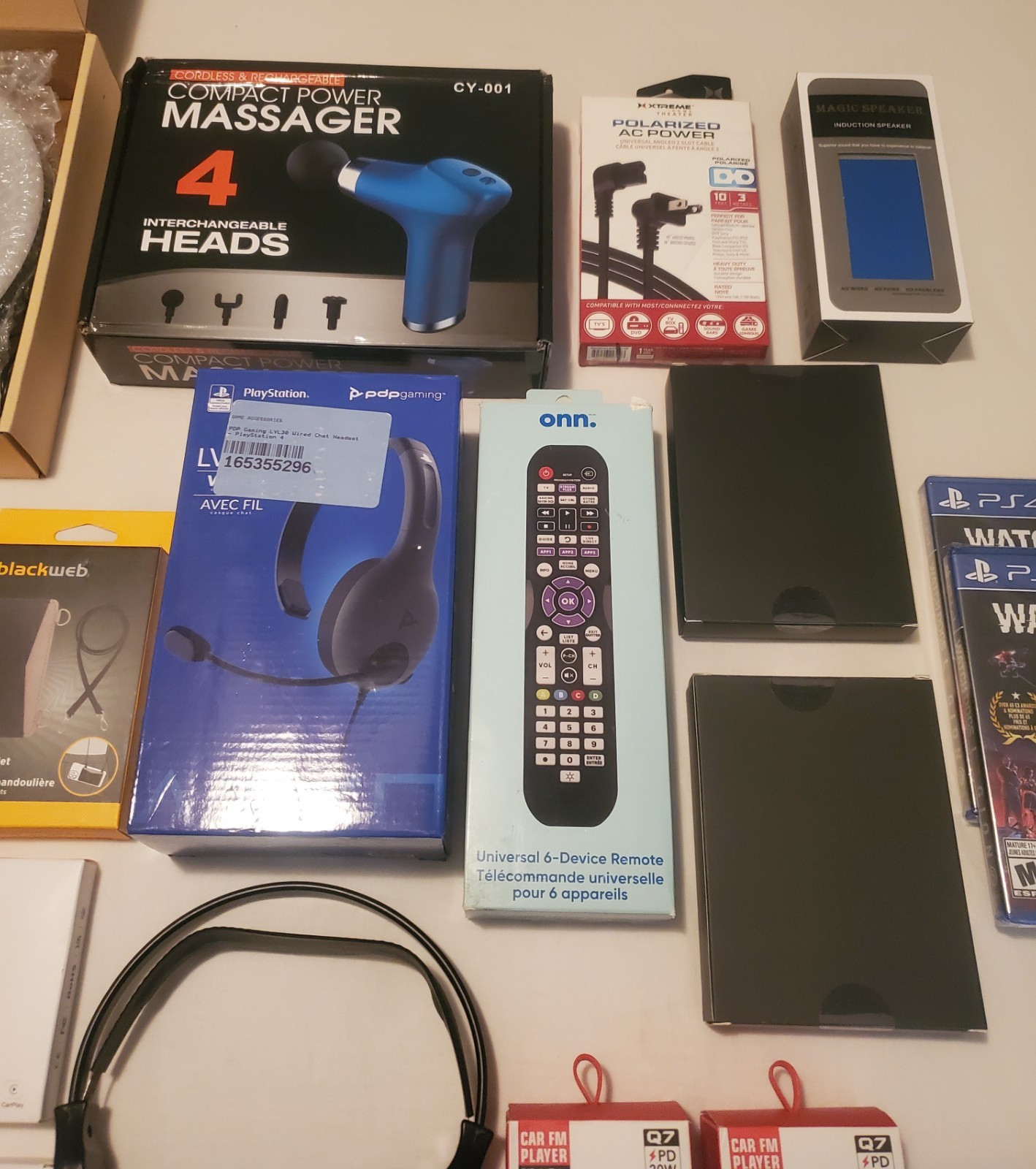 Mixed Lot of Consumer Electronics and Accessories – 30 pcs (See Description)
