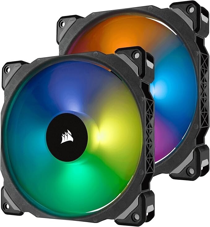 Corsair ML140 PRO 140mm Premium Magnetic Levitation RGB LED PWM Fan with