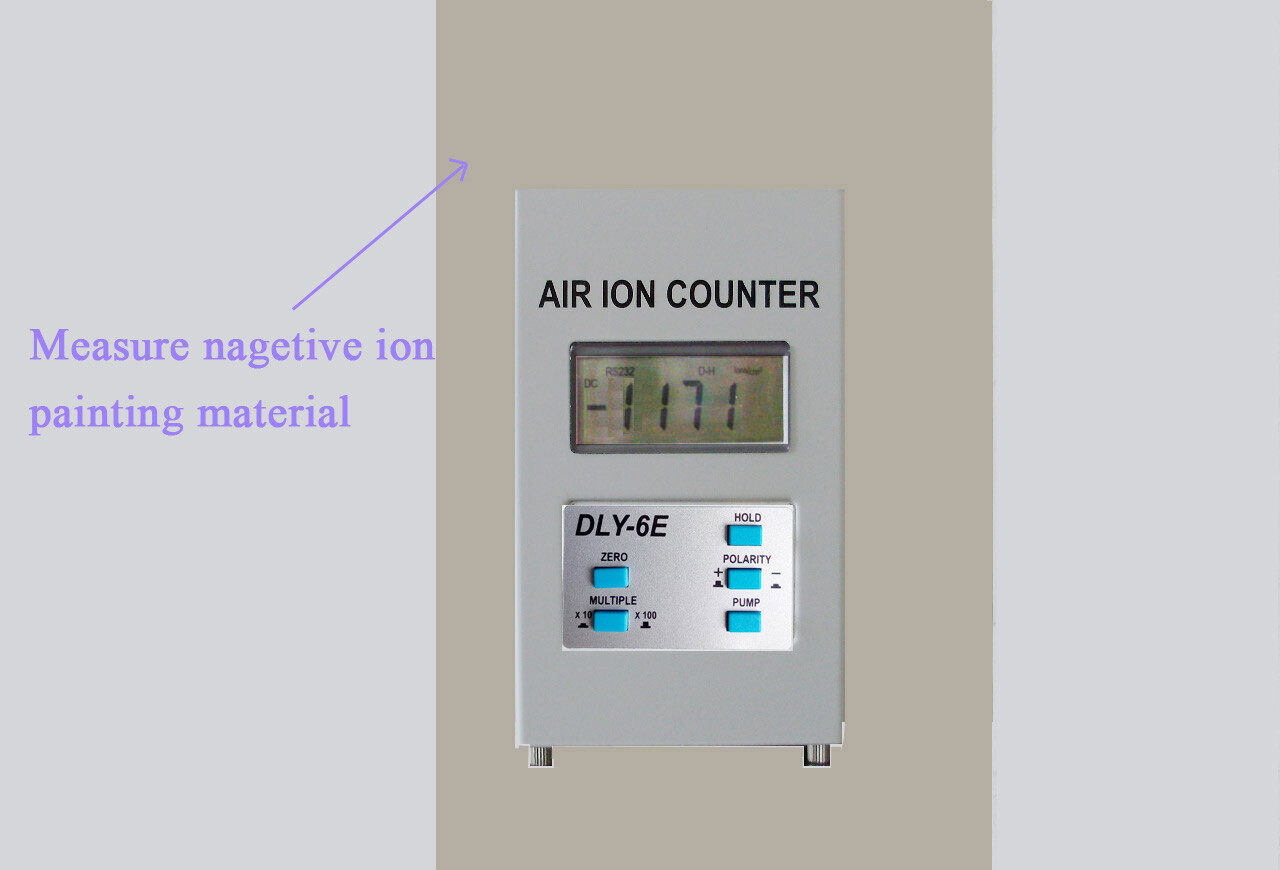 DLY-6E Air Ion Counter measure negative positive ion 10 ions resolution