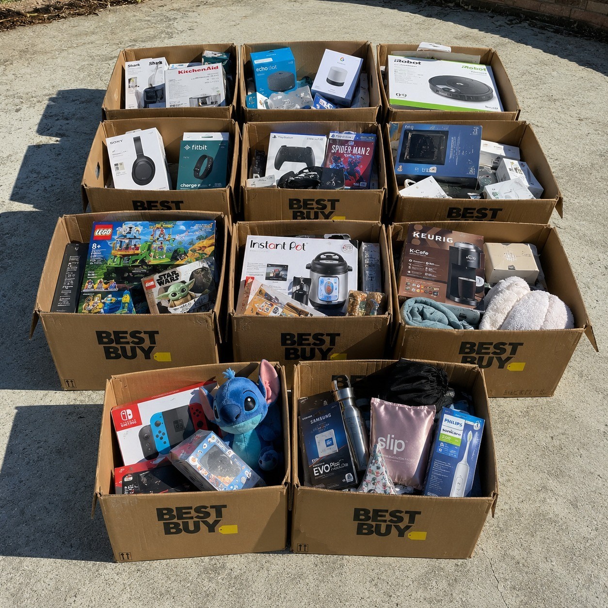 Amazon Bulk Merchandise Mystery Box – Mixed Retail Inventory