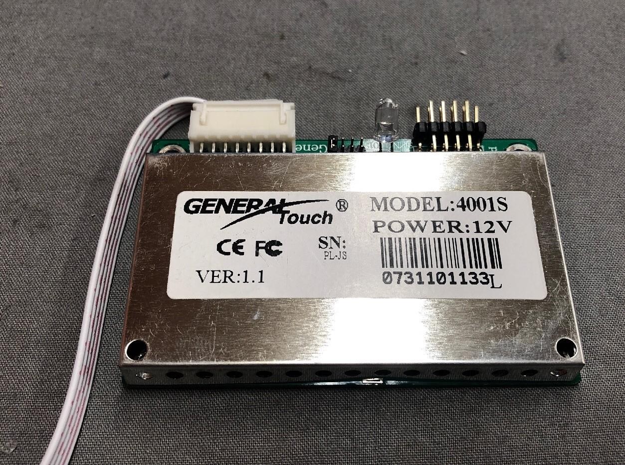 GENERAL TOUCH LCD CONTROLLER DRIVER INTEGRATED CIRCUIT 4001S 12V Ver 1.1