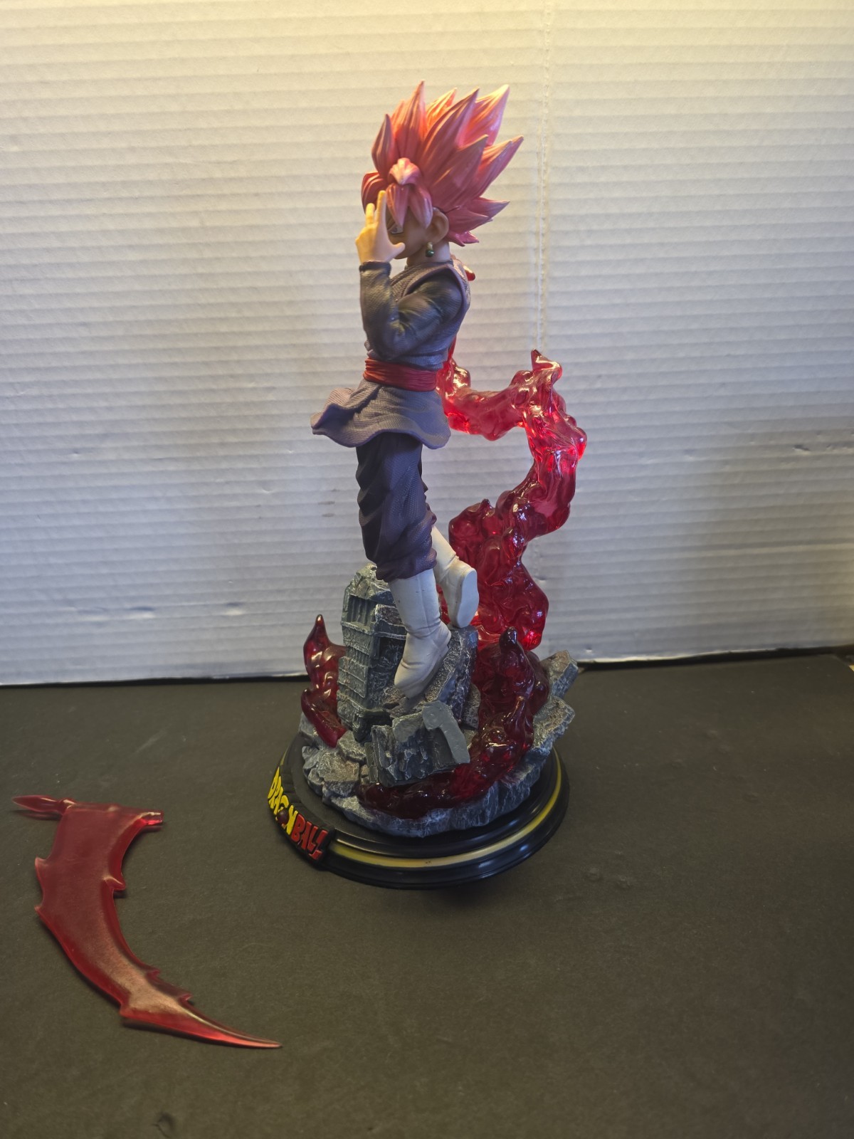 Dragon Ball Z Zamasu Figure Black Goku PVC Action Figures GK Statue DAMAGED