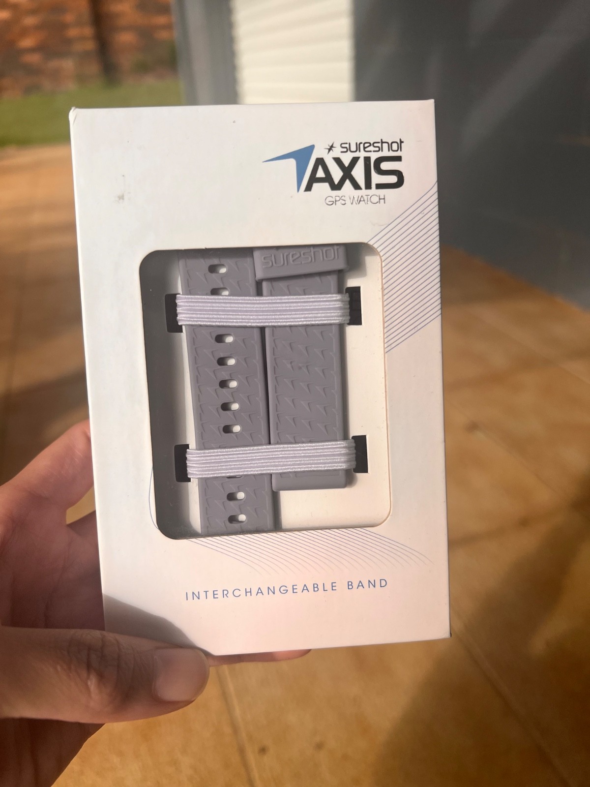 New Sureshot AXIS GPS interchangeable watch band – Gray
