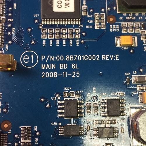 SMART Beamer SBP-20W UF55w Mainboard 00.8BZ01G002 BOARD 4L 00.8BZ06G001