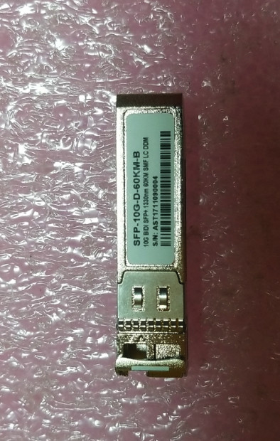 SFP-10G-D-60KM-B 10G SFP+ 60 km, 1330 nm · NEW