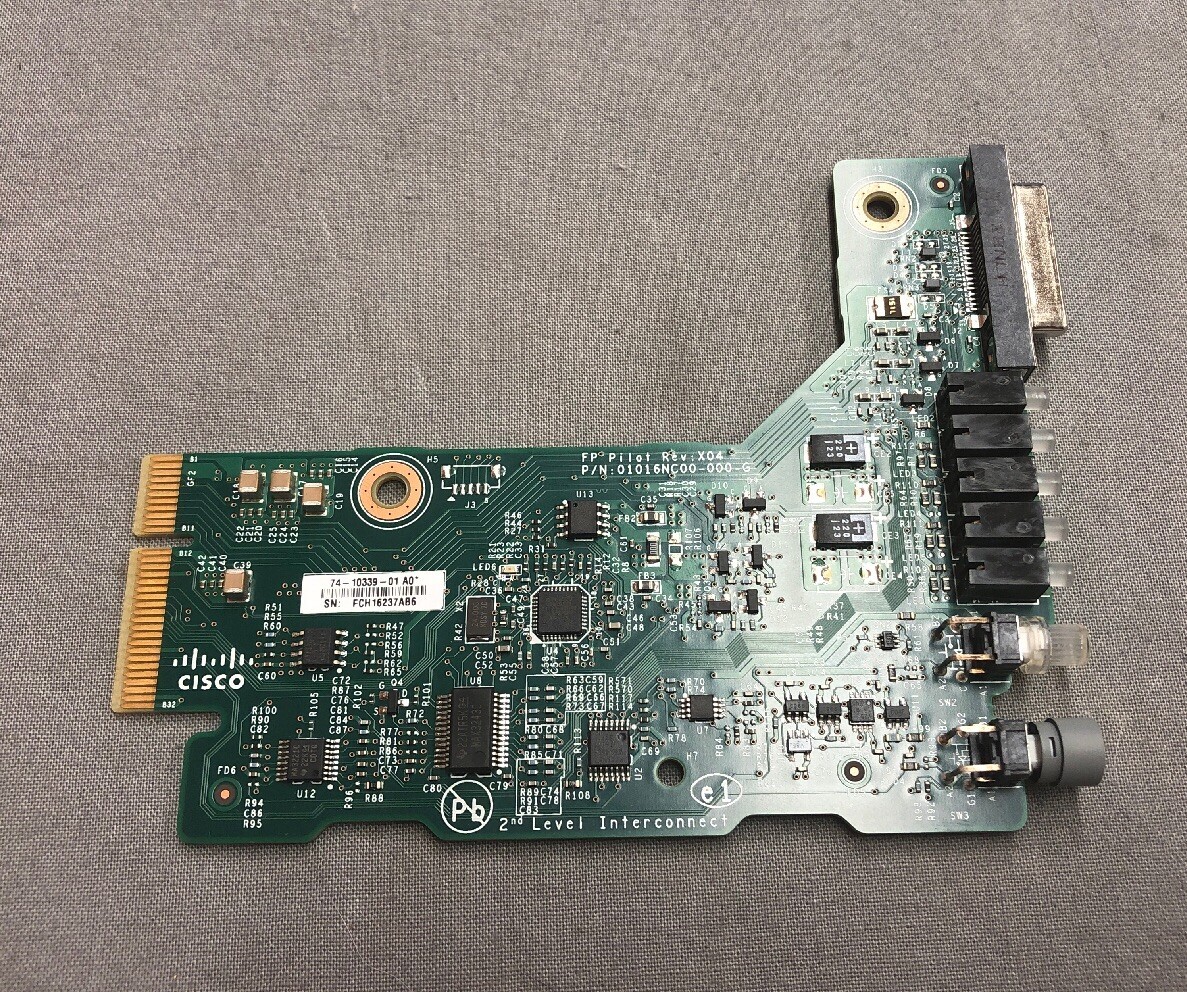 Cisco 74-10339-01 UCS C220 M3 Front Control Panel CARD 01016NC00-000-G