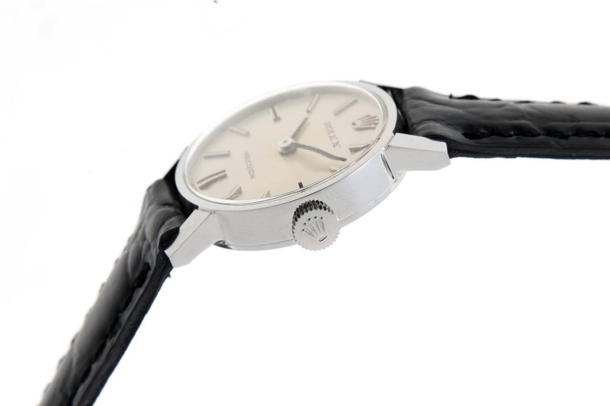 ROLEX Watch Precision Manual Winding Cal.1400 2649 Stainless Steel Women’s Auth