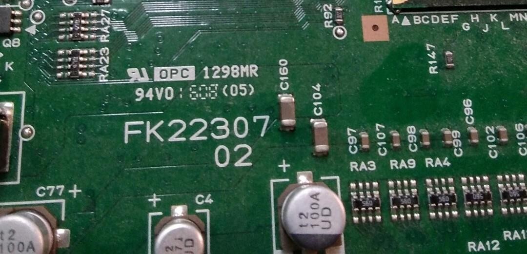 Canon FM3-8749 FK22307 Main Controller SJ-A-BU Board