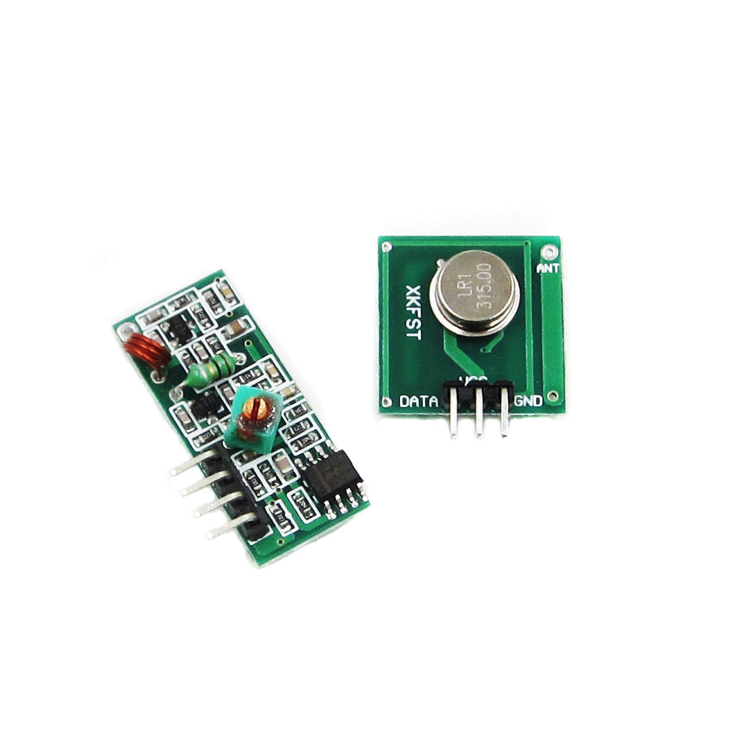 315Mhz RF transmitter and receiver link kit for Arduino/ARM/MC​U remote control
