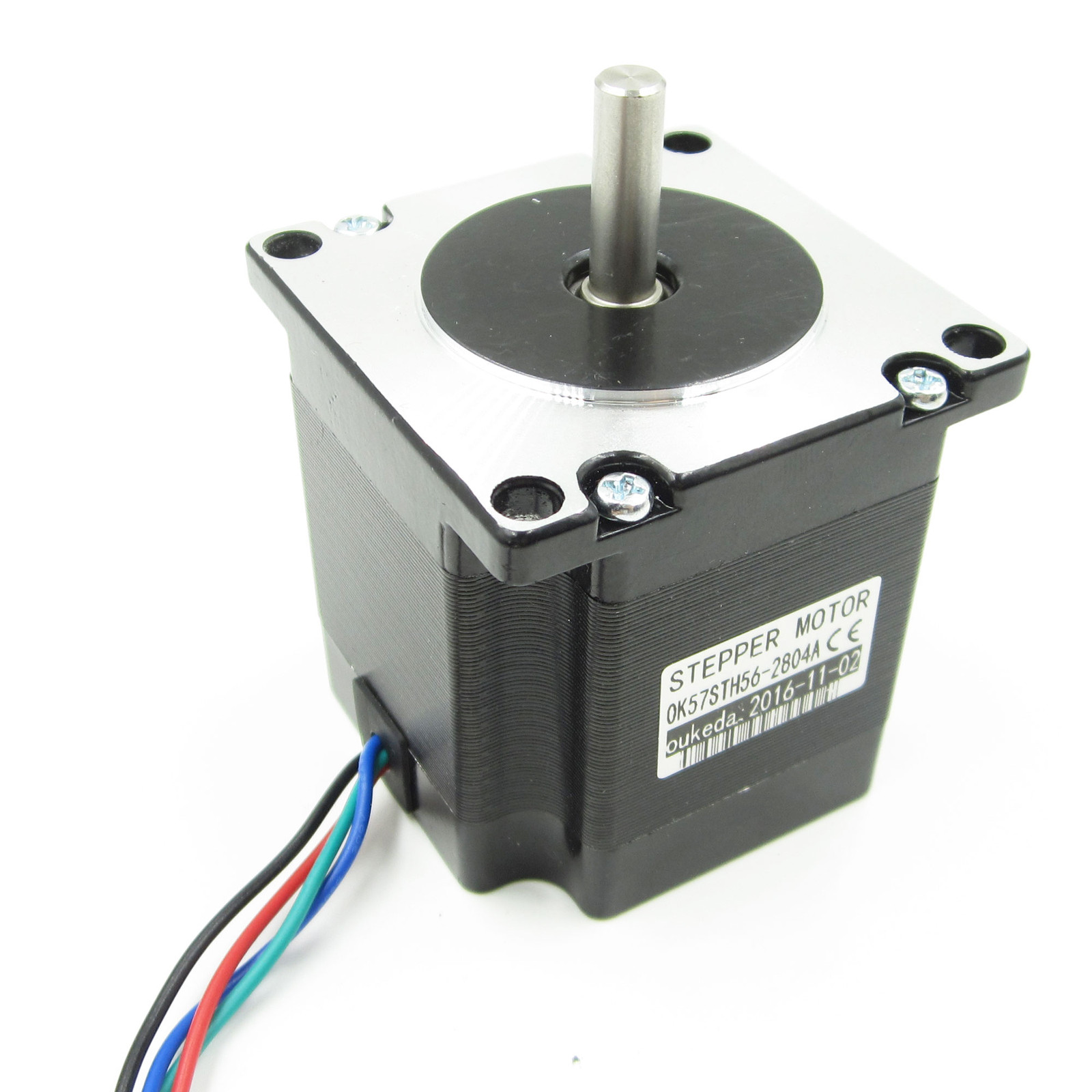 DC 24V Stepper Motor for Nema 23 Single Shaft 12.6Kgcm 1.8Degre 4 Leads 56mm new