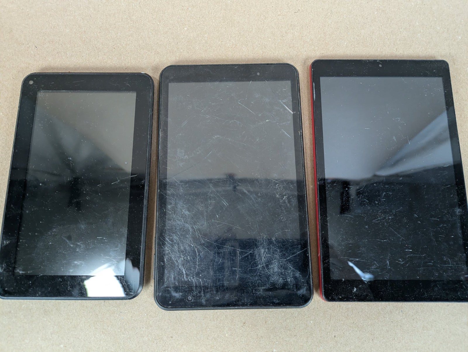 Tablet Device Scrap Parts or Repair Lot of 13 Assorted Android Non Working