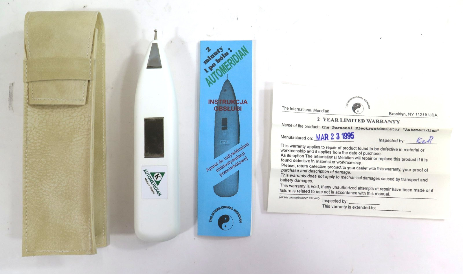 Automeridian Personal Electrostimulator – Tested and working