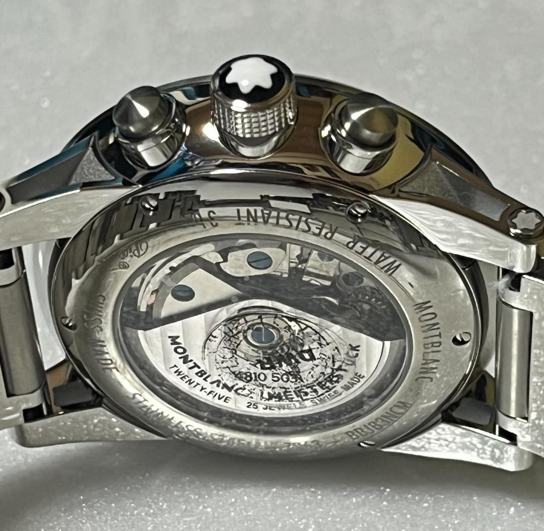 Montblanc Automatic TimeWalker Chronograph w/Warranty card box booklet