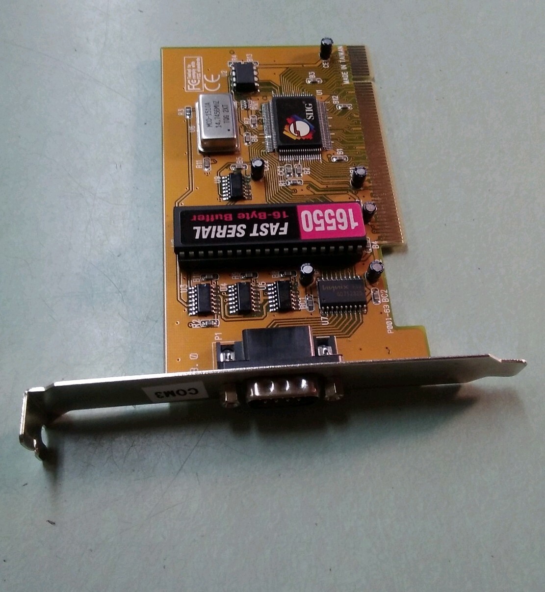SIIG JJ-P01013-B PCI 1 Serial Port Card with 16550 Fast Serial