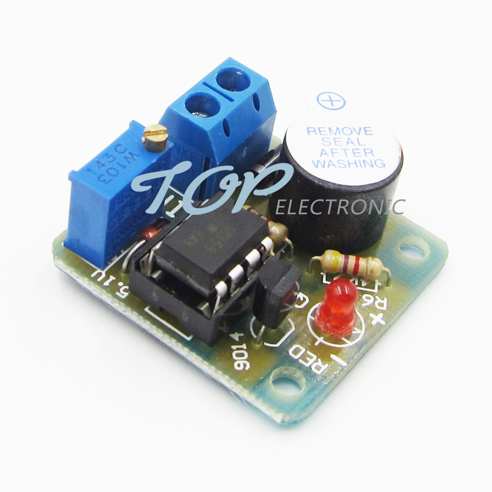 9V 12V Battery Discharge Excessive /Anti-over-discharge Protection Alarm Board