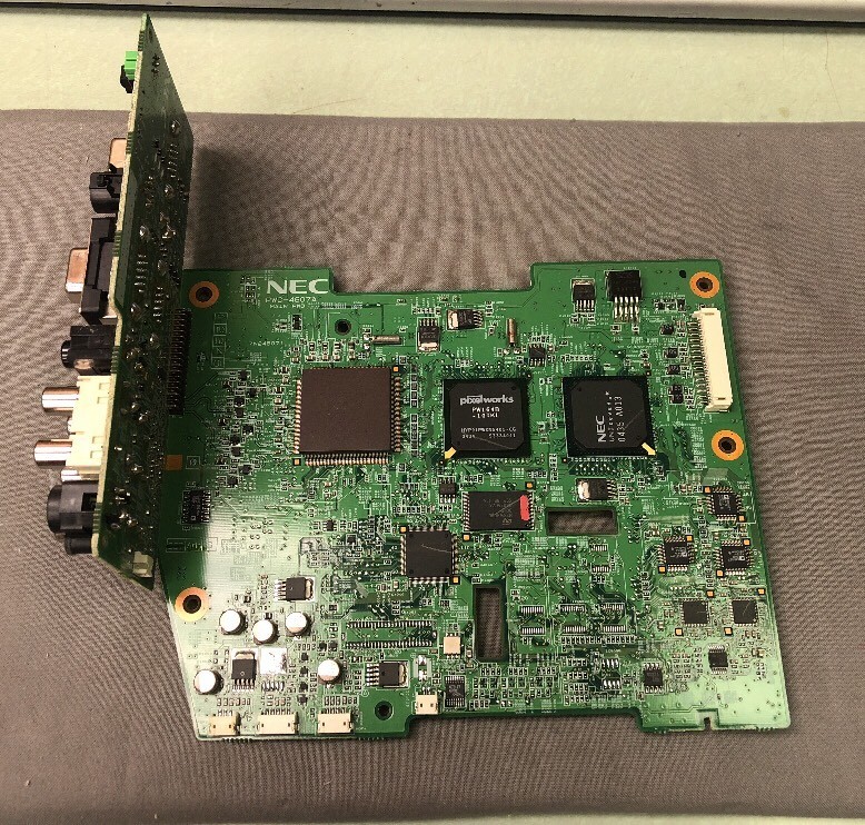 NEC PROJECTOR MAIN PWB PWC-4607A 7N246071