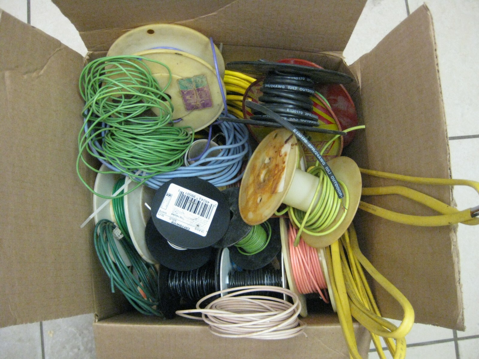 20LBS MISC. ELECTRICAL WIRING