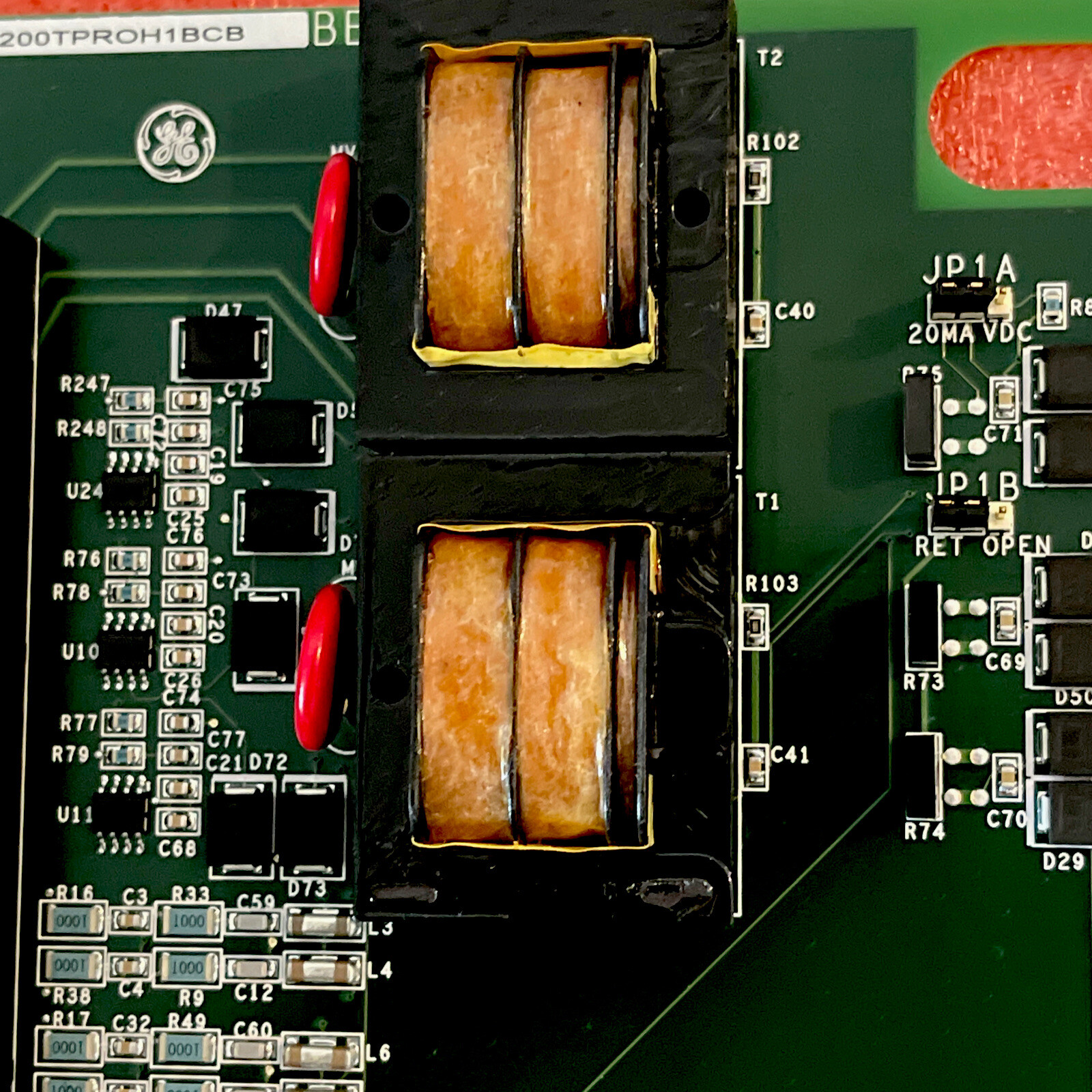 IS200TPROH1B CB GENERAL ELECTRIC TERMINATION BOARD PROTECTIVE