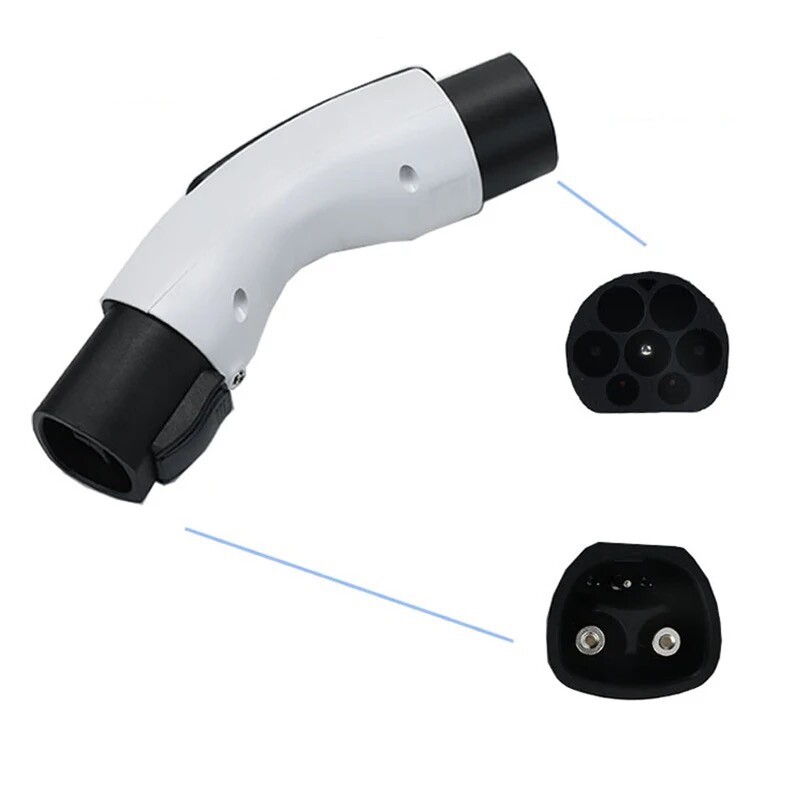 National standard to TPC AC slow charging 7kw charging station adapter
