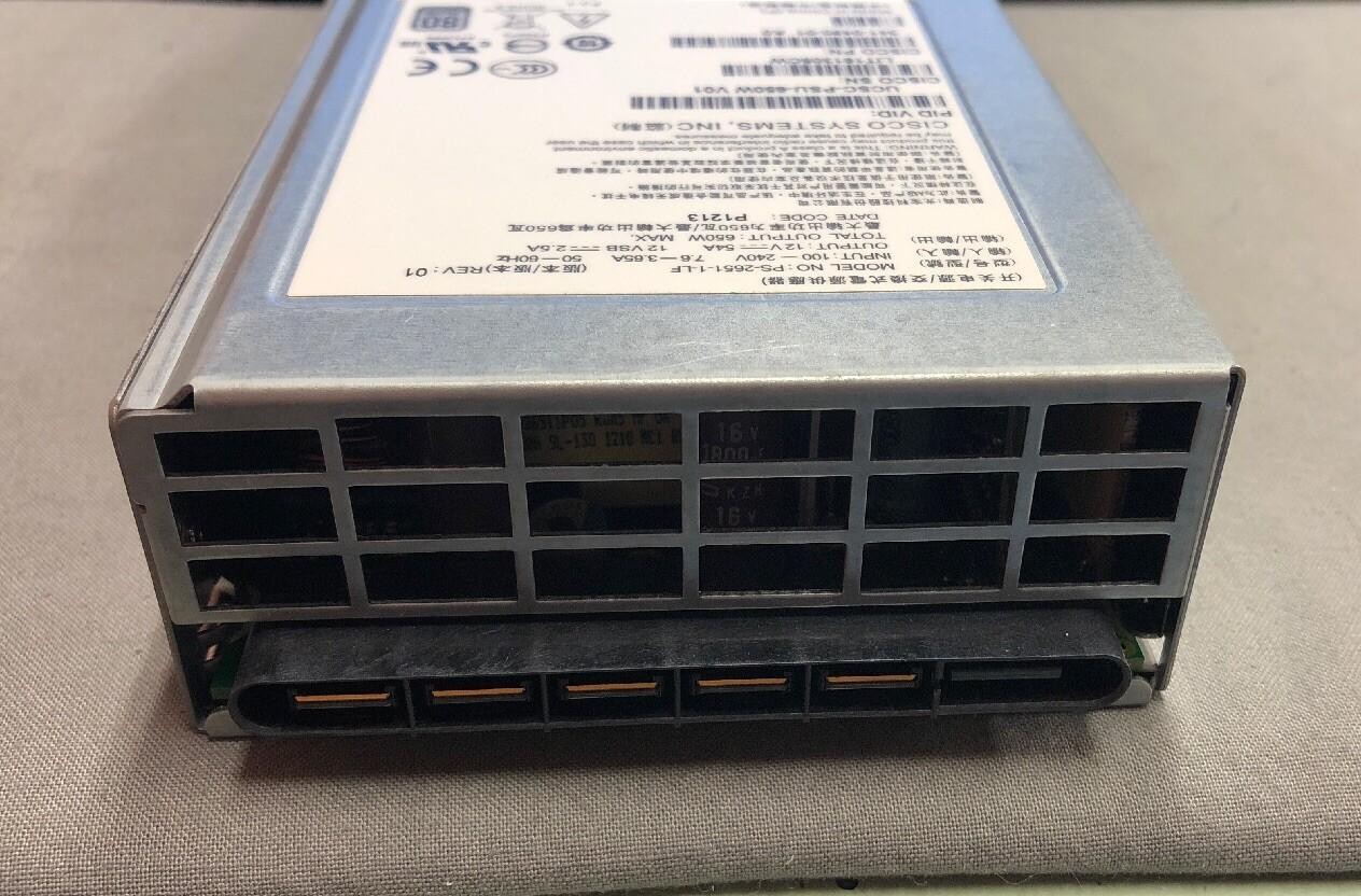 Cisco PS-2651-1-LF REV 01 341-0490-01 650w Power Supply