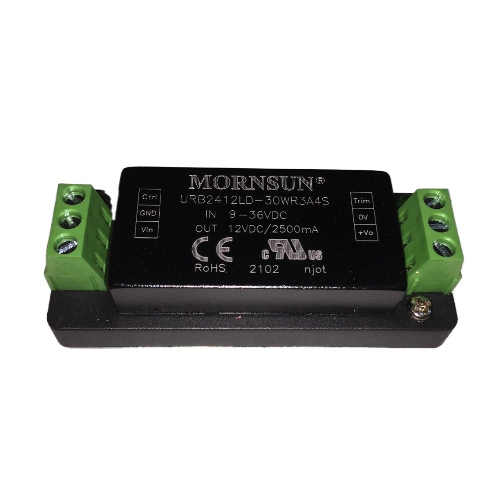 URB2412LD-30WR3A4S DC/DC module power supply 24V to 12V single output rail type