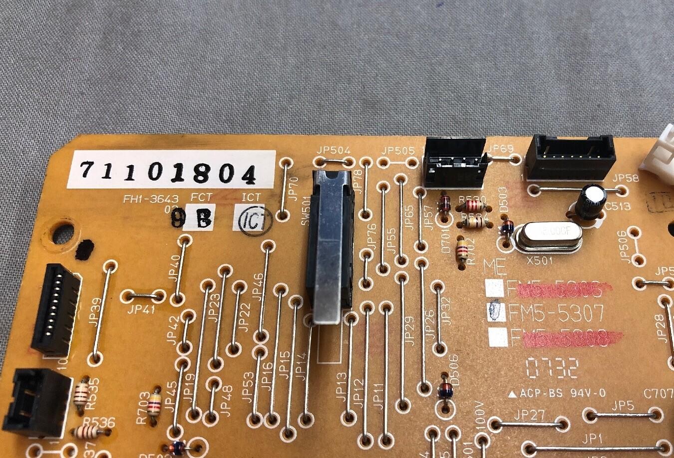 Canon MF-5750 DCNT Copy Board Position Sensor PCB FH1-3643 FM5-5307