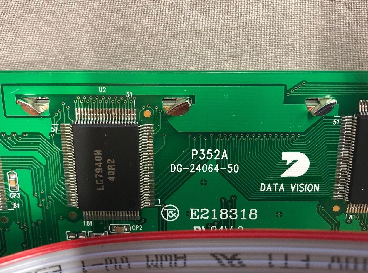 VIDEOJET DISPLAY PANEL DG-24064-50