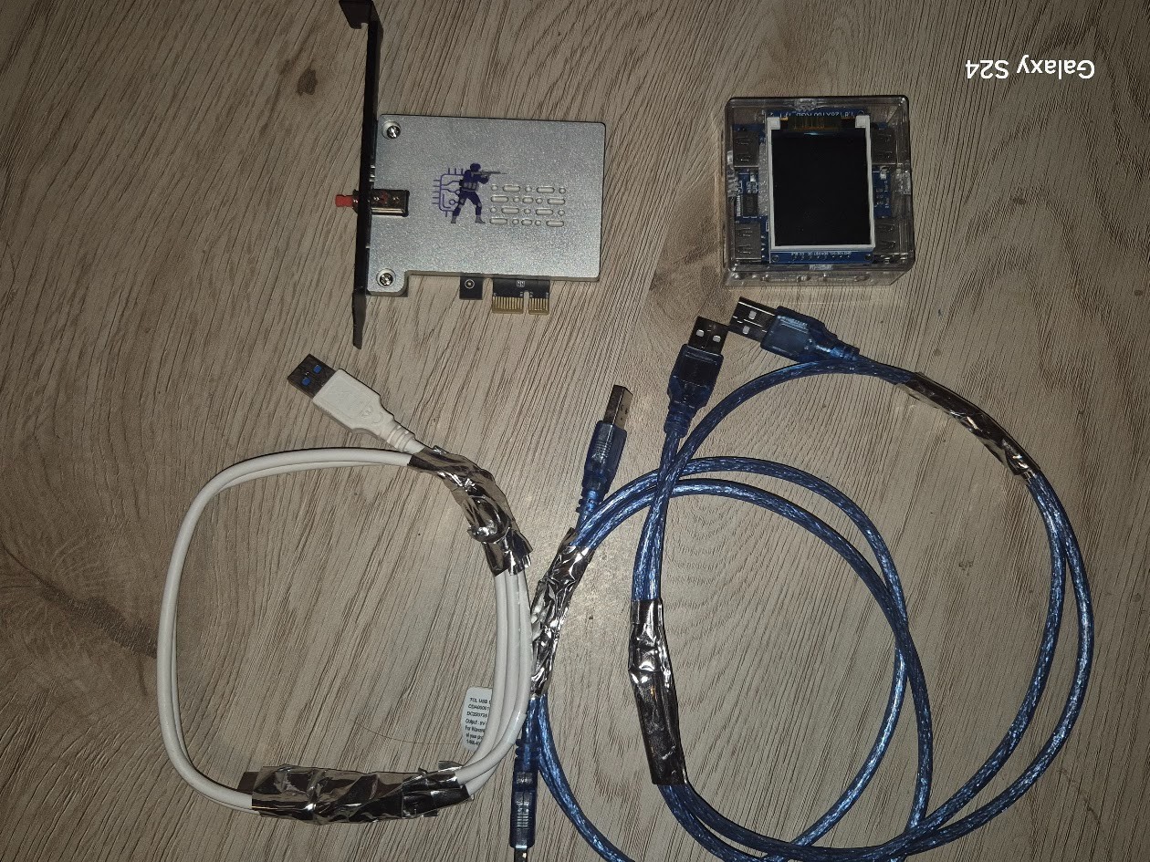 Ready to use NEW full DMA kit: 75t card, Kmbox net, Flashed firmware, cables