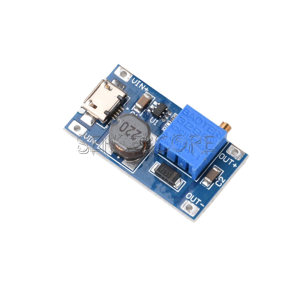 5PCS 2A booster board DC-DC step-up module 2/24V to 5/9/12 / 28V Replace XL6009