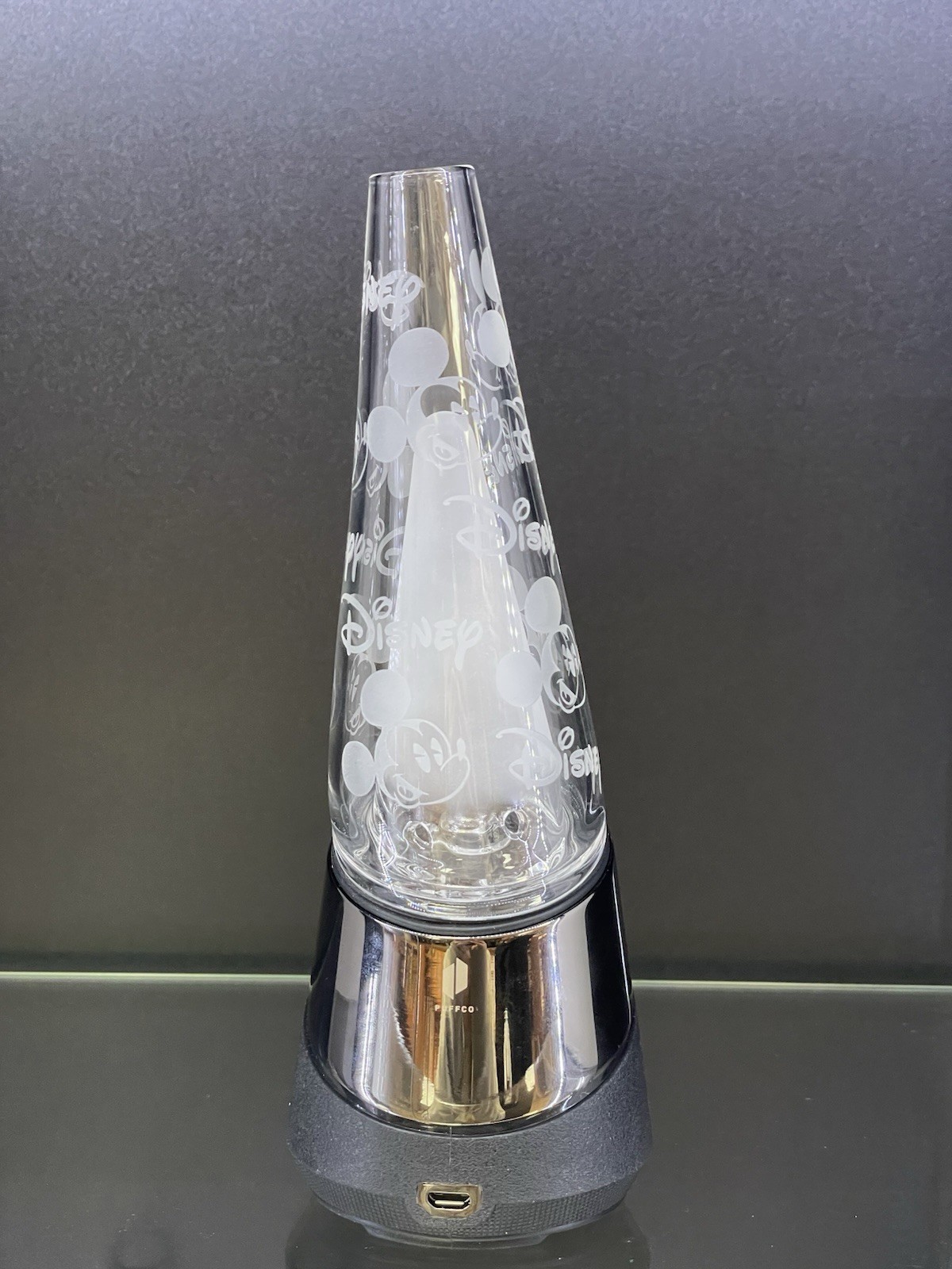 Og Peak Sandblasted Glass Attachment Disney Mickey Mouse
