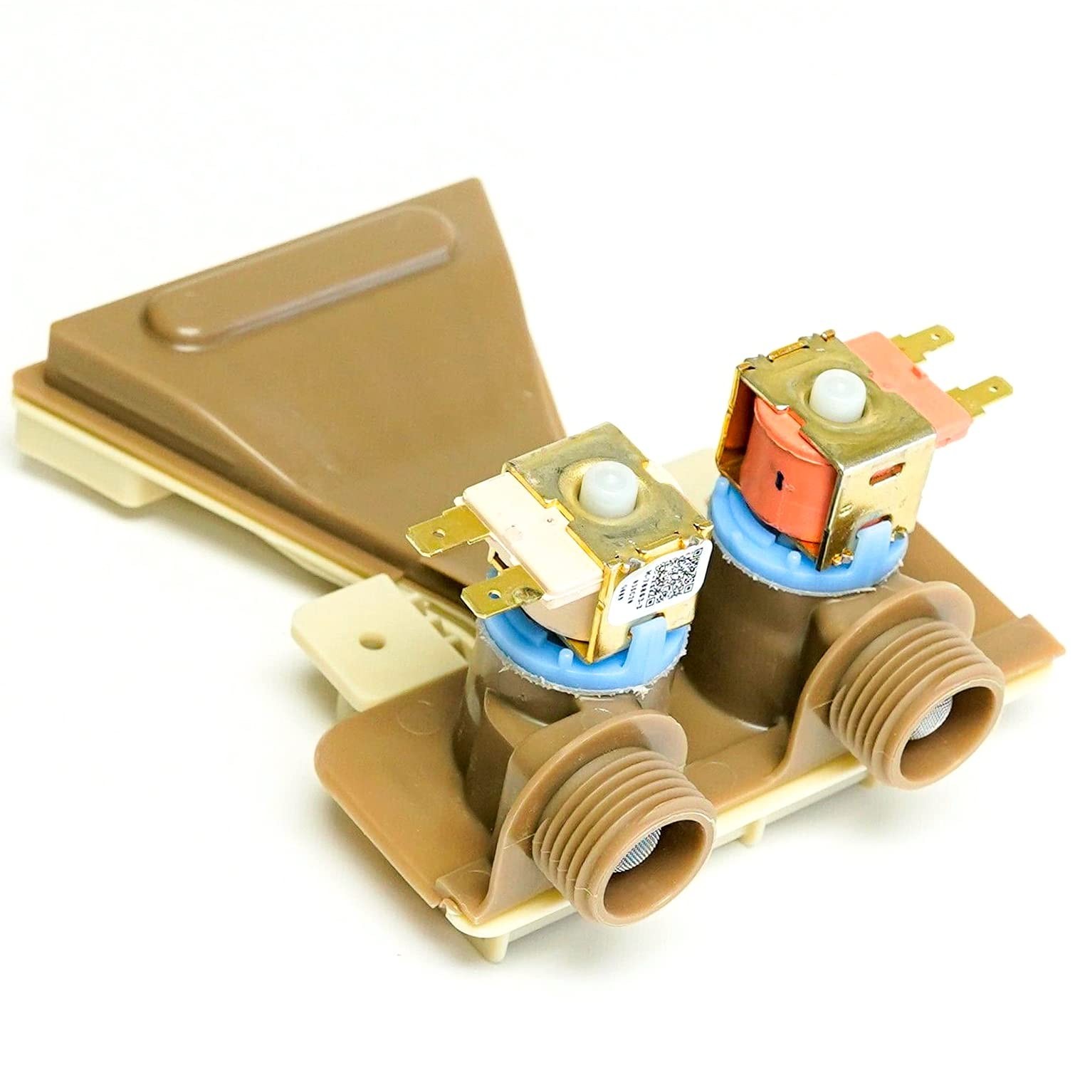 Robertshaw K-78863-3 twin-solenoid water-inlet valve for clothes washers