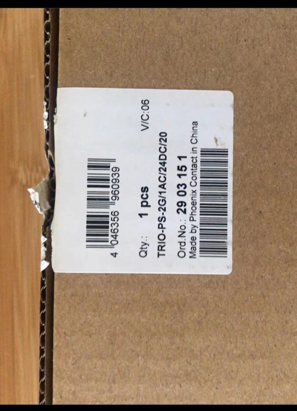 1PC New Phoenix TRIO-PS-2G/1AC/24DC/20–2903151 ALL NEW IN BOX