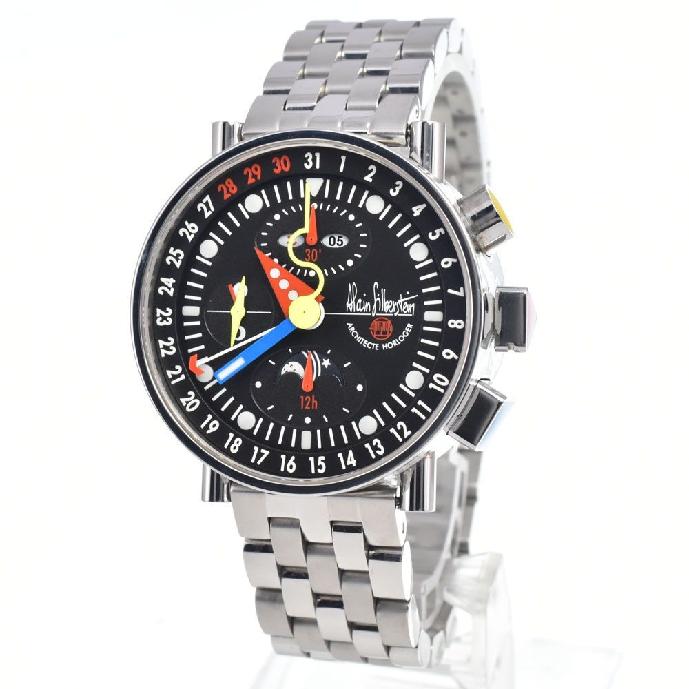 Alain Silberstein 7751 Chronobauhaus Valjoux Automatic World Limited of 999 only