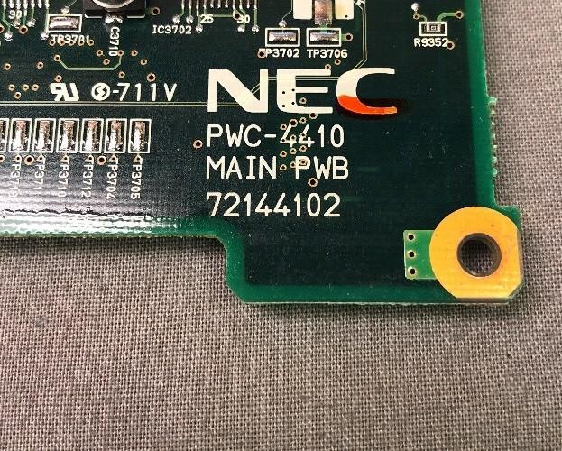 NEC VT540K/440 Main PWC-4410 72144102