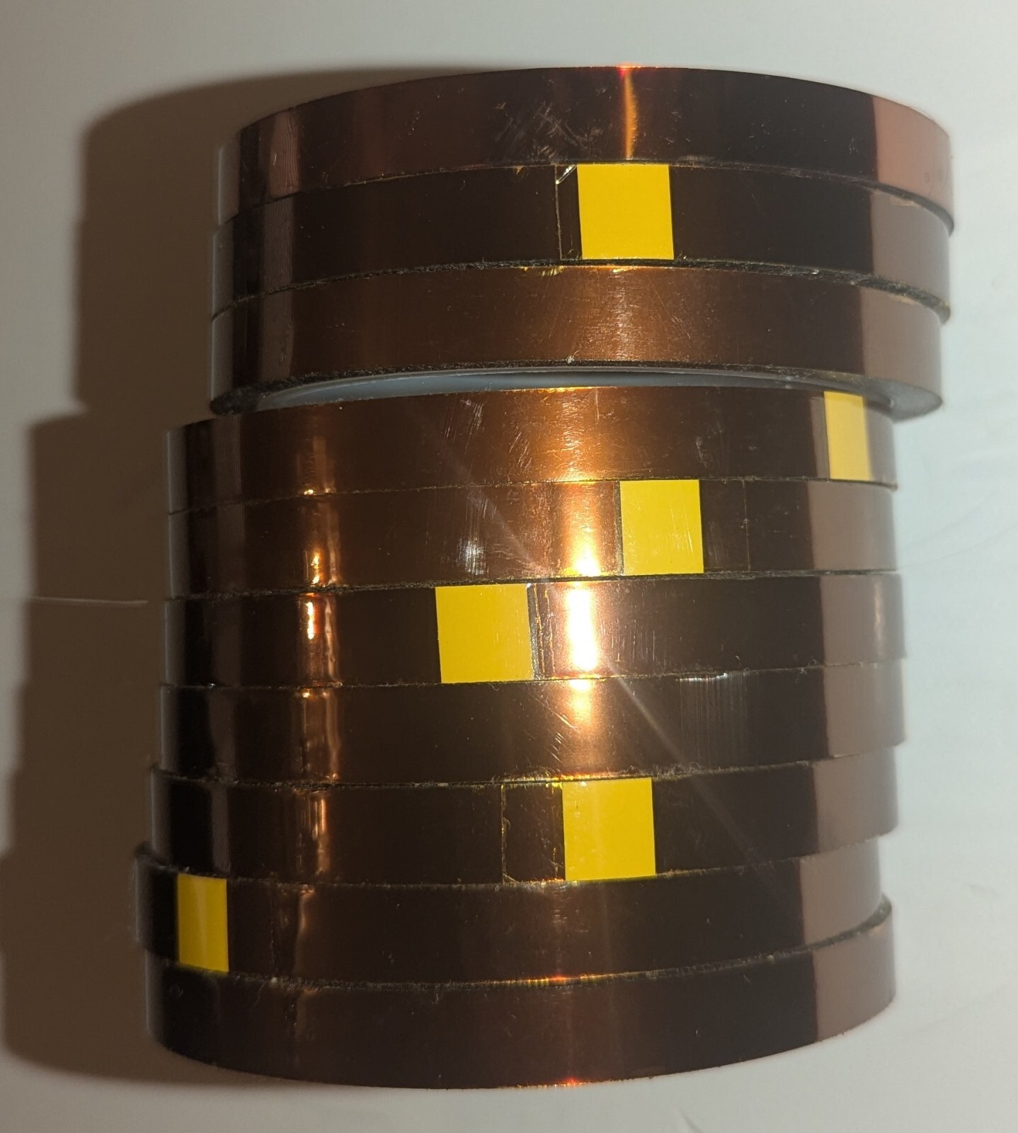 10 Rolls 1/2″ Adhesive Hi-Temp Heat Resistant Soldering Polyimide Kapton tape 3B