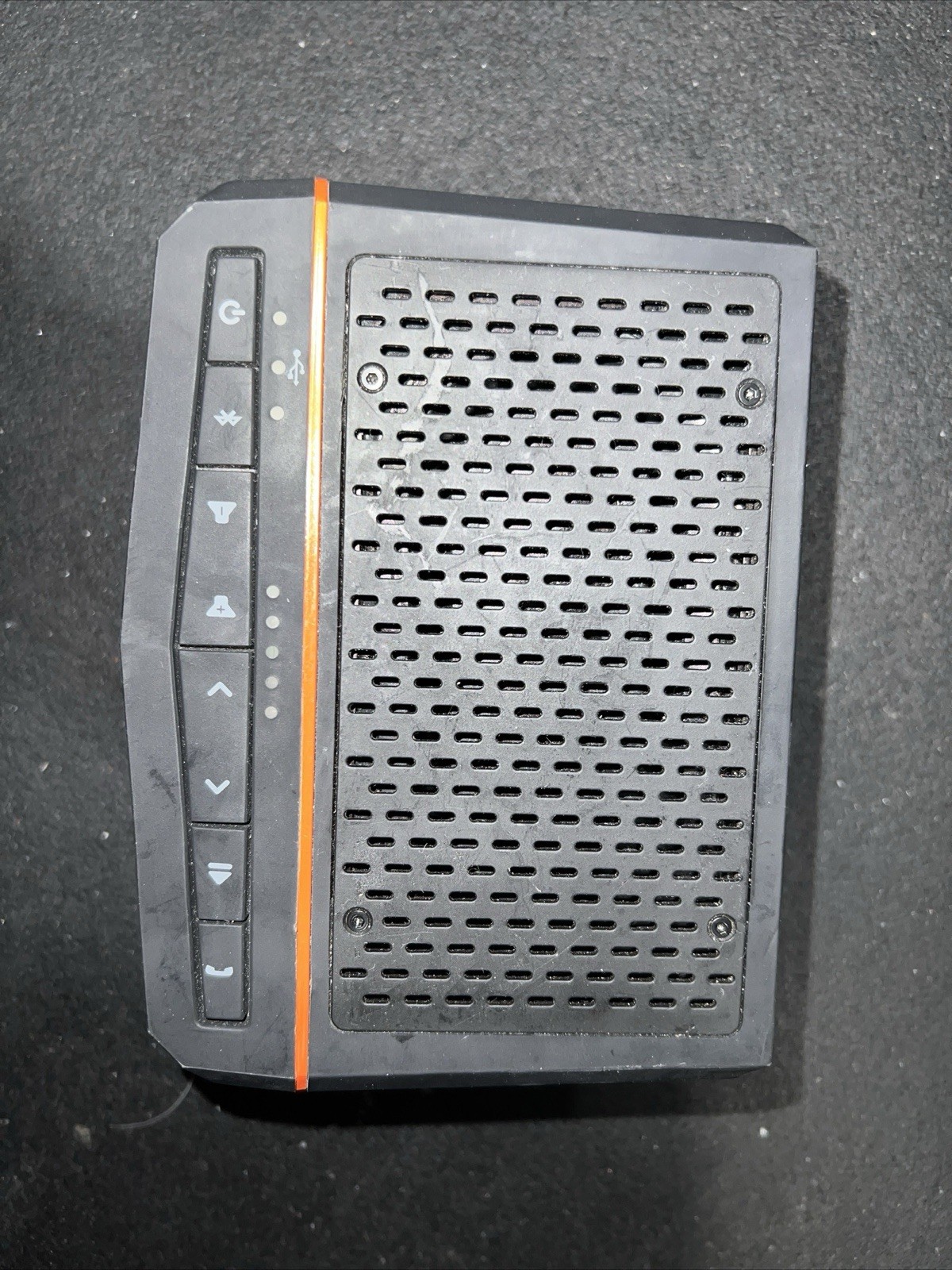 ECOXGEAR Ecojam Waterproof Bluetooth Portable Speaker (Black) With Orange +usb