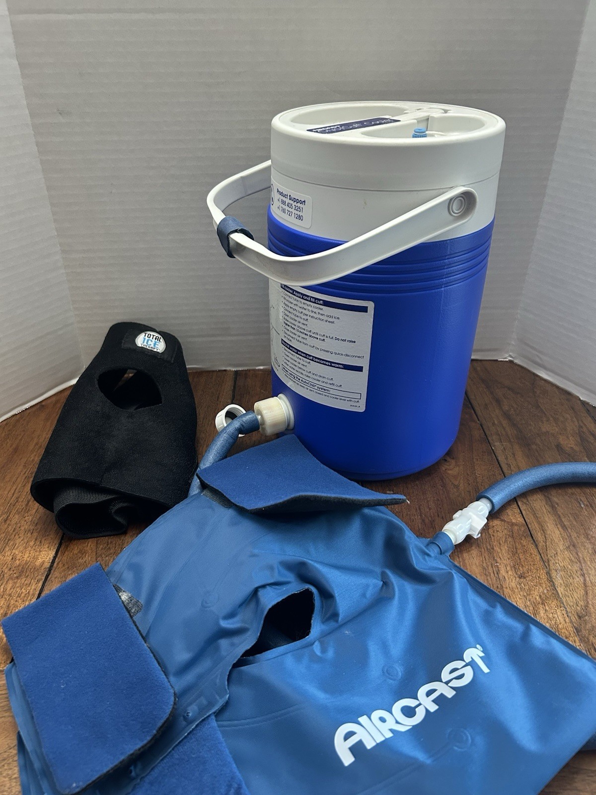 Aircast Cryo Cuff IC Cooler with Knee Cuff and Hose Ready To Use