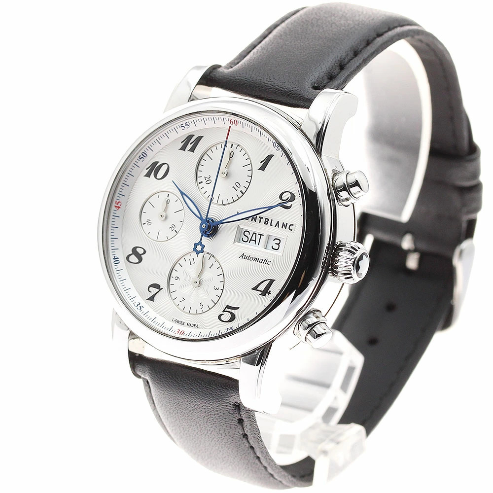 MONTBLANC Star Chronograph Day-Date Automatic Men’s Watch Stainless Steel