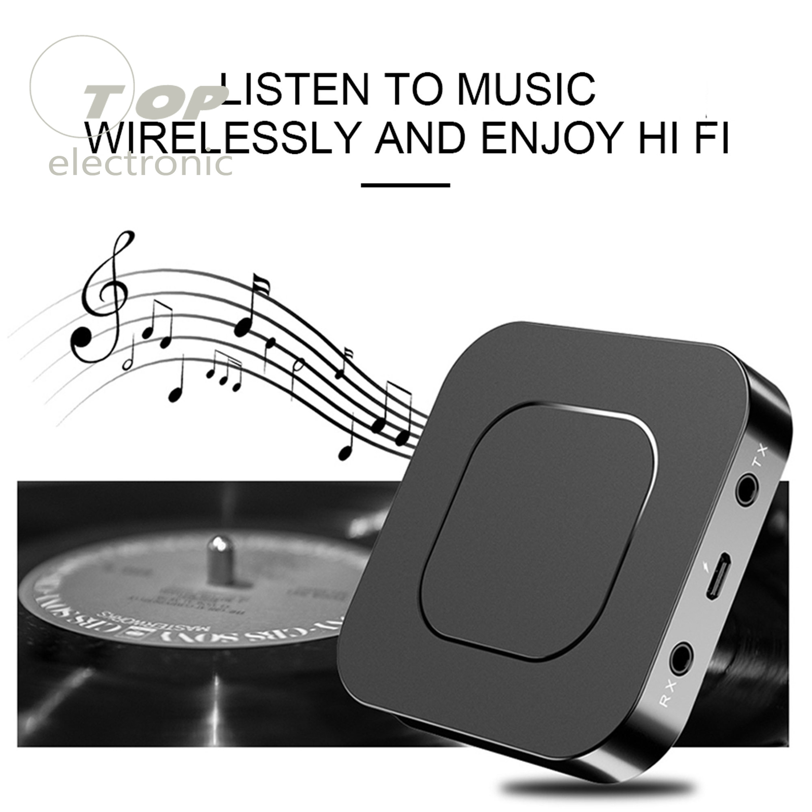 Bluetooth 5.0 Audio Receiver Transmitter 2 IN1 RCA Stereo Music Wireless Adapter
