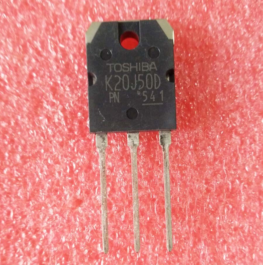 10PCS ORIGINAL TK20J50D K20J50D Toshiba Mosfet 20A 500V N-Channel TO-3P