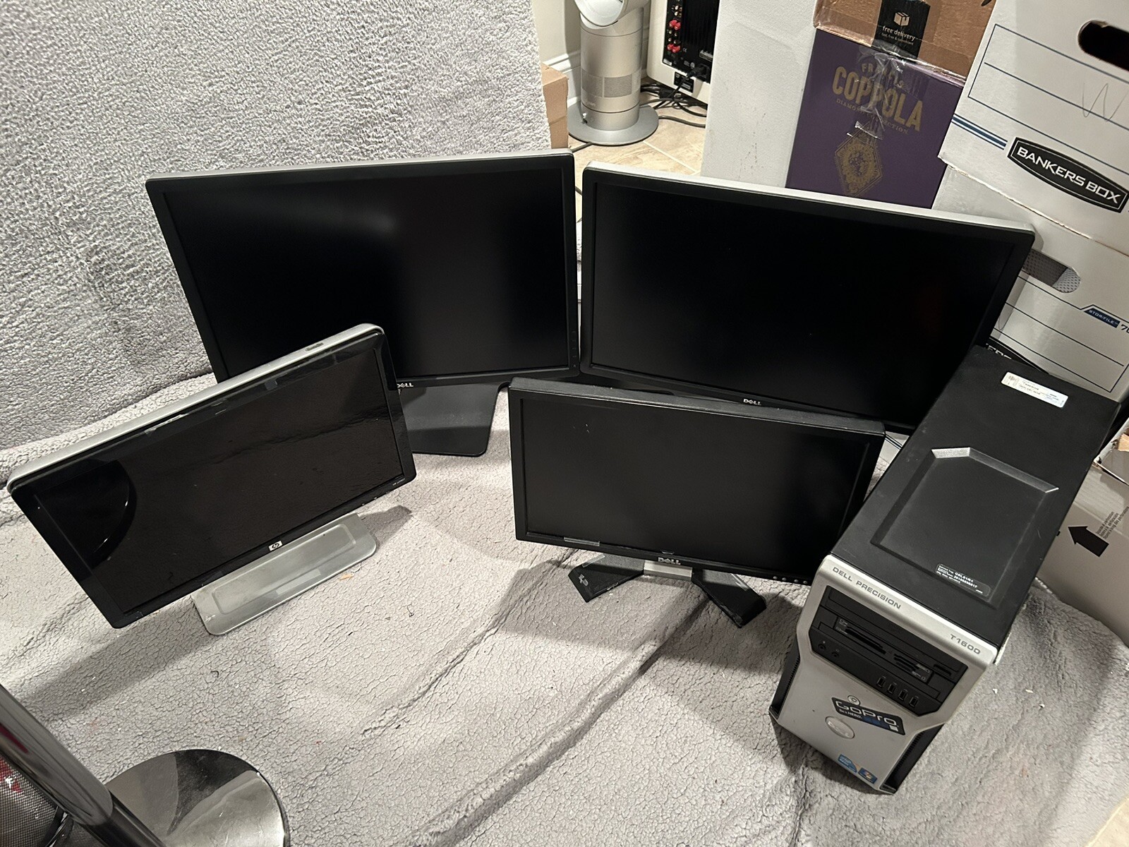 Dell PC Monitor Mixed Lot