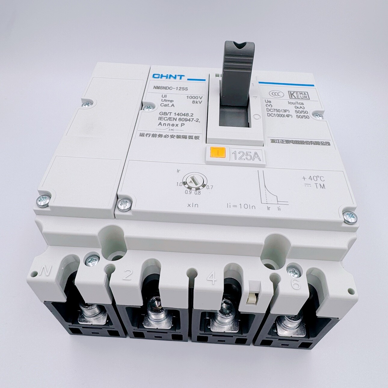 1PC DC circuit breaker NM8NDC voltage DC1000V 2P4P250A400A630A