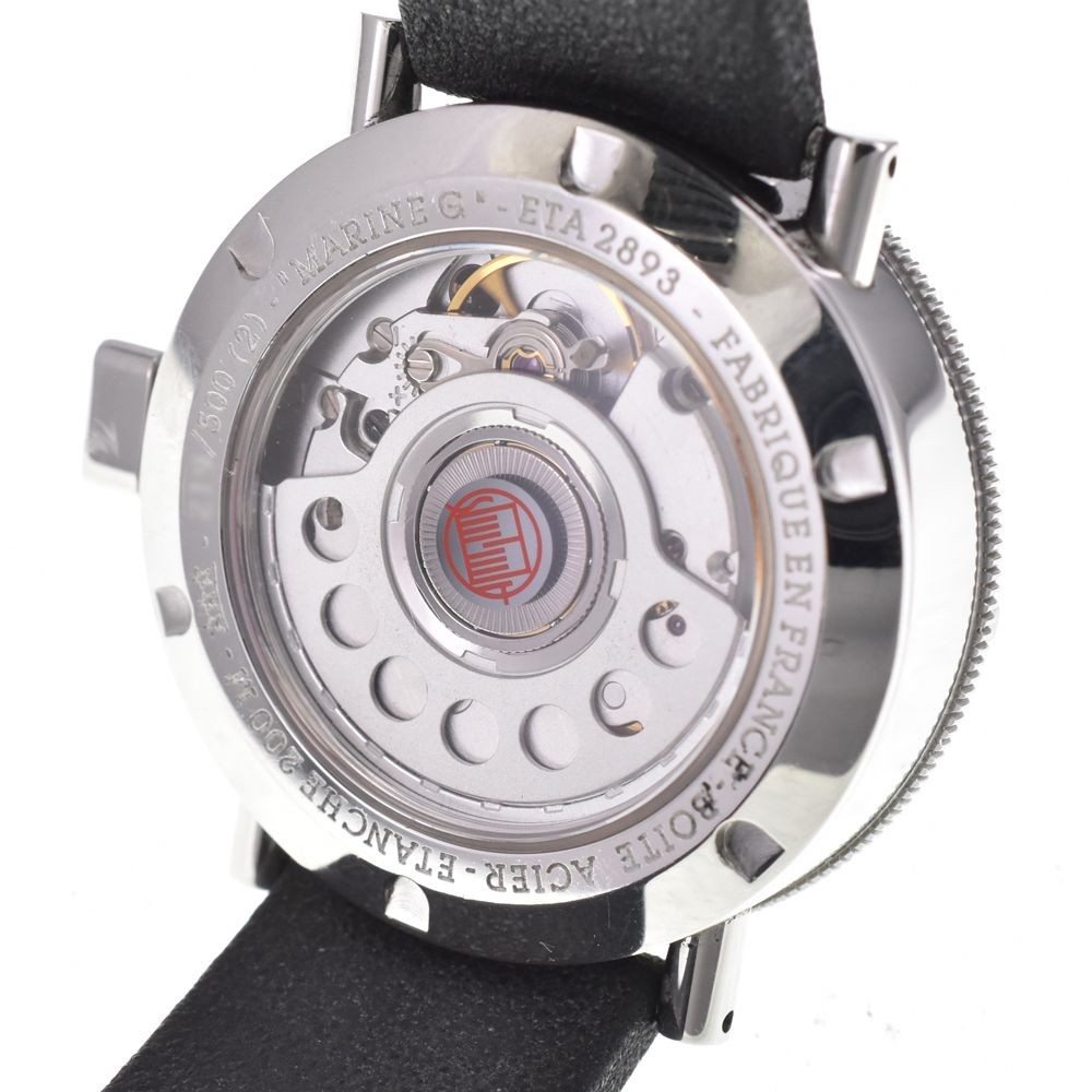 Alain Silberstein Marine G GMT Limited Automatic Gray Dial Unisex Watch