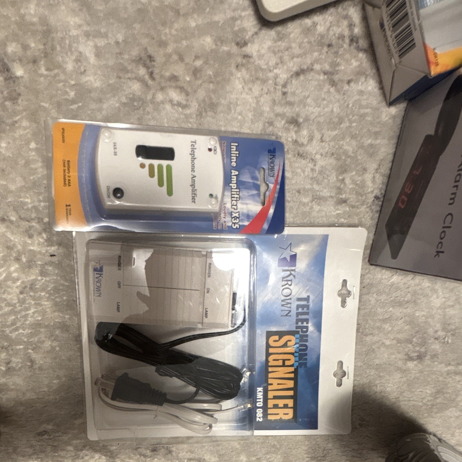 Krown Porta-View PV20 TTY w/ Door Knocker 125, Telephone Signaler & VibAlert