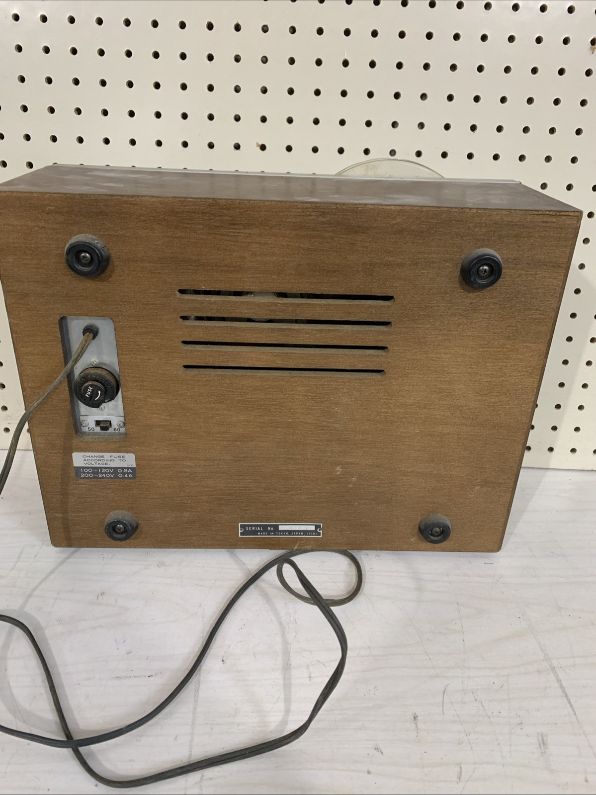 VINTAGE AKAI 4000D REEL TO REEL TAPE PLAYER UNTESTED